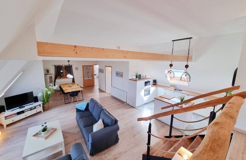 Schwartbuck Apartment | Feldkieker vacation apartment on a beautiful vacation farm near the Baltic Sea