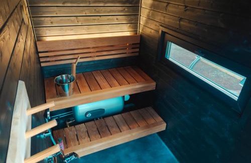Lampivaara House | Fell Village 10 with a Mountain View, Fireplace, Sauna, Kitchen