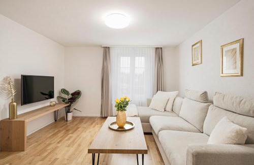 St. Gallen Apartment | Felsenstrasse Apartments by VISIMO - Elegant heritage building in a quiet neighbourhood