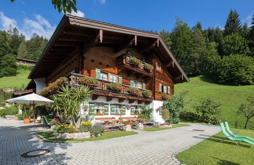Ramsau bei Berchtesgaden Apartment | Ferienwohnung Nr. 4, 1-3 Personen, 30 qm, Dusche/WC, Balkon, TV, 1 Schlafzimmer, Nichtraucher