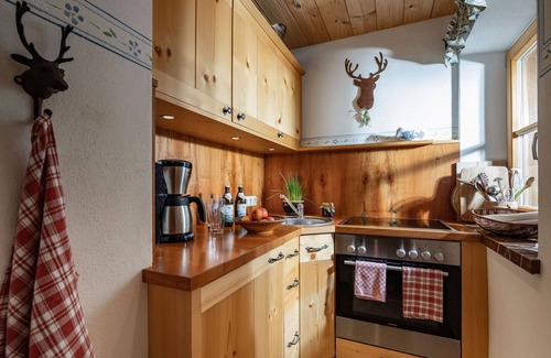 Ramsau bei Berchtesgaden Apartment | Ferienwohnung "Beim Sepperl" im Zuhäusl, 1-2 Personen, 40 qm, Dusche/WC, Südbalkon, TV, 1 Schlafzimmer,Nichtraucher