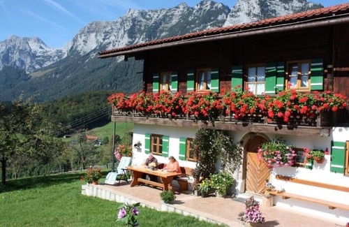 Ramsau bei Berchtesgaden Apartment | Ferienwohnung Watzmann, 1-2 Personen, 38 qm, Balkon, TV, Allergikerwohnung