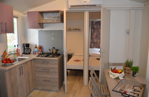 Manaccora House | Ferienanlage Manacore Mobilehome Happy Premium With Seaview Hillside für 7 Personen