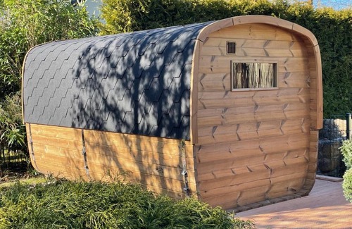 Stolzenhagen House | Ferienhaus Blaumond mit Gartensauna