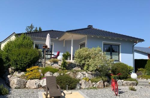 Mühlhausen House | Ferienhaus Lübke, Gartenblick