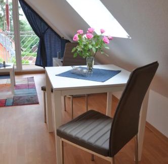 Muritz Apartment | Ferienhaus Müritzzauber/1 Zimmer Dachgeschoss-Appartement