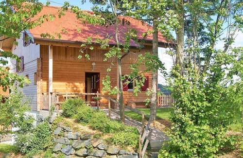 Poellauberg Ski Chalet | Ferienhaus mit Panoramaausblick und Sauna - 3 SZ - Feriendorf Pöllauberg