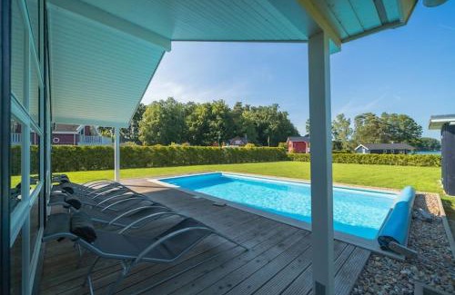 Dummer House | Ferienhaus mit Pool und Sauna am Duemmer See