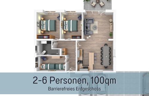 Hockelheim Apartment | Ferienhaus Northeim, Savanna Lodge