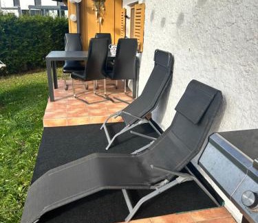Unterammergau House | Ferienhaus Veronika mit 2000qm Garten und Bergblick
