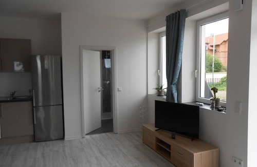 Krakow am See Apartment | Ferienwohnung 1 Terrasse/Seeblick - NEU Ferienpark Blechernkrug