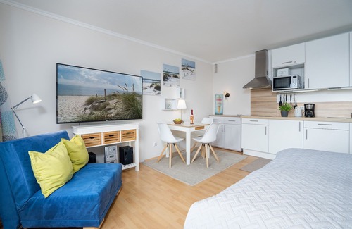 Haffkrug Apartment | Ferienwohnung 23 mit Balkon im Haus Seetempel in Scharbeutz