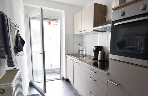 Troisdorf Apartment | Ferienwohnung 6b, 45qm, 1 Schlafzimmer, 1 Wohn-/schlafzimmer, Max. 3 Personen