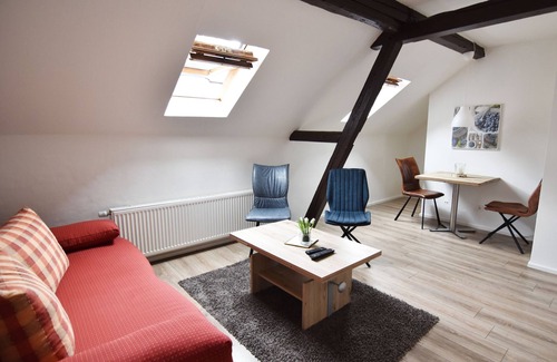 Troisdorf Apartment | Ferienwohnung 6b, 45qm, 1 Schlafzimmer, 1 Wohn-/schlafzimmer, Max. 3 Personen