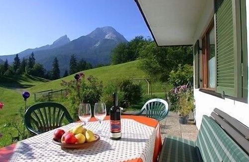 Ramsau bei Berchtesgaden Apartment | Ferienwohnung Adlerhorst, 2-4 Personen, 2xdu/wc, Whirlpool,balkon,2 Schlafzimmer