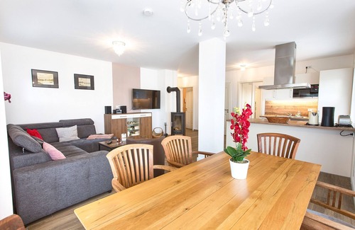 Kroeslin Apartment | Ferienwohnung Greifswalder Oie - Villa Vier Inselblick