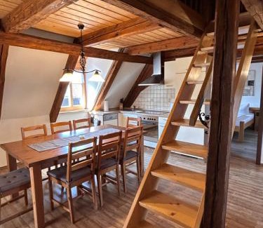 Gohrisch Apartment | Ferienwohnung Gesindestube Bauernhaus Vetter