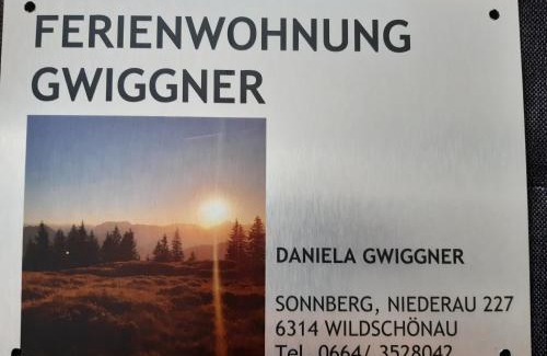 Niederau Apartment | Ferienwohnung - Gwiggner Daniela im Haus Bergfried