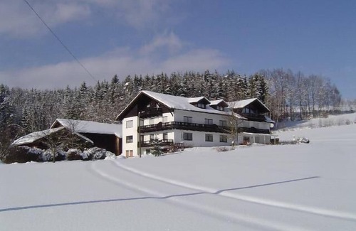 Viechtach Apartment | Ferienwohnung Hirschenstein (47m2) mit Balkon & herrlicher Aussicht