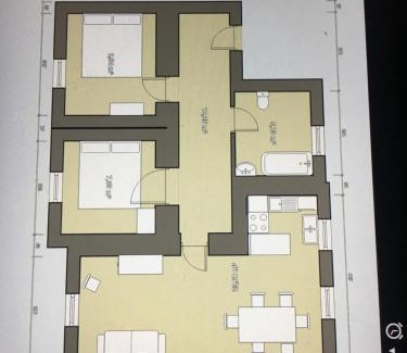 Daberstedt Apartment | Ferienwohnung mit 2 Schlafzimmern und Parkplatz