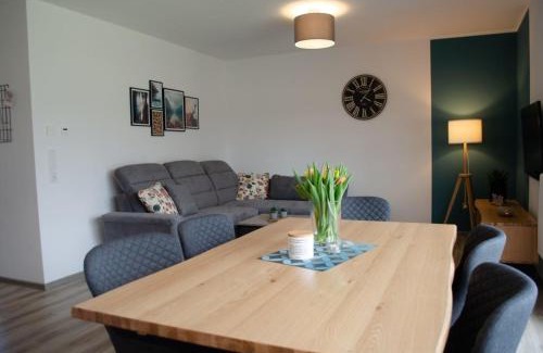Barssel Apartment | Ferienwohnung Sonnenwinkel am Harkebrügger See mit Sauna
