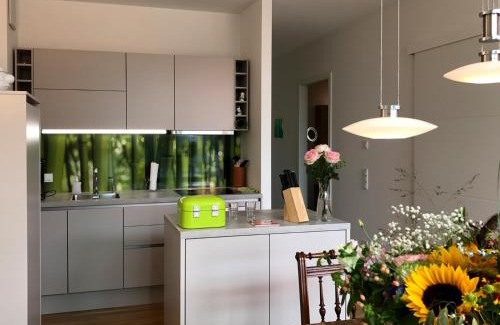 Insel Apartment | Ferienwohnung Urlaubsglück- lichtdurchflutete Wohnung mit Balkon und Seesicht