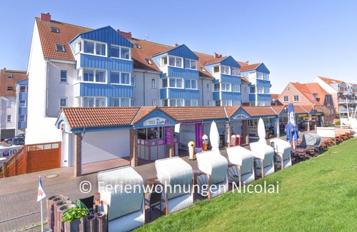 Schonberger Strand Apartment | Ferienwohnungen Nicolai - Seebrückenblick