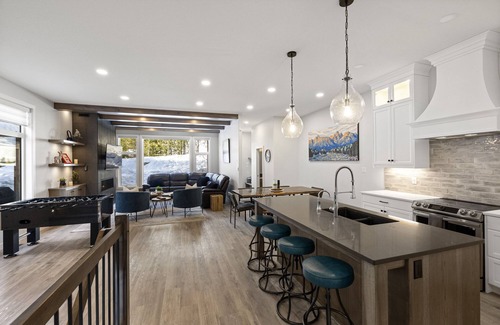 East Kootenay House | Fernie Alpine Resort Retreat | Swim Spa & Sauna An