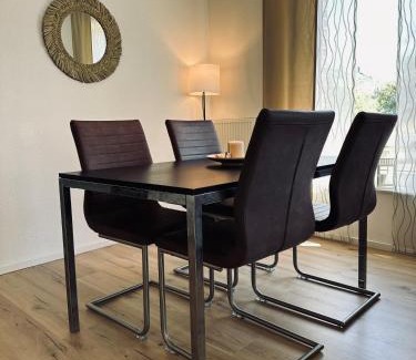 Nordhorn Apartment | FeWo Am Ring Neubau & Terrasse