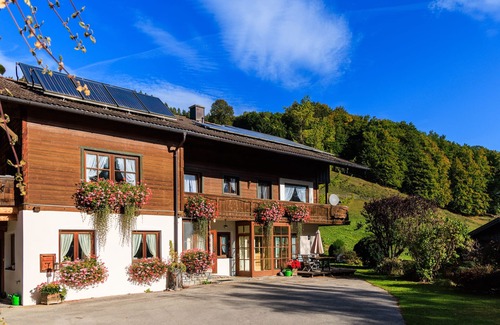 Ruhpolding Apartment | Fewo , Balkon, Kochnische, 1 Schlaf- und 1 Wohn-/schlafzimmer, max 2 Personen