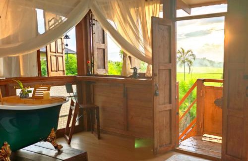 Rim Nuea House | Fieldlight Pool Villa -Rice View &private pool云上稻影