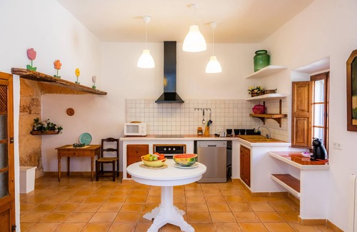 Manacor Villa | Finca "Es Rafalet - Sa Buhardilla" with Mountain View, Pool, Wi-Fi, A/C, Terraces & Garden