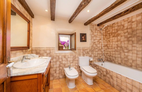 Manacor Villa | Finca "Es Rafalet - Sa Buhardilla" with Mountain View, Pool, Wi-Fi, A/C, Terraces & Garden