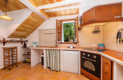 Manacor Villa | Finca "Es Rafalet - Sa Buhardilla Petita" with Mountain View, Pool, Wi-Fi, A/C, Terraces & Garden
