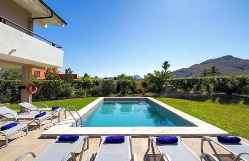 Puerto de Pollensa Villa | Finca Villa Animeta with Mountain View, Pool, Garden & Wi-Fi