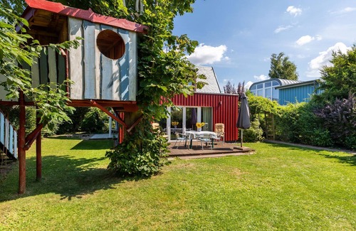 Nienhagen Cabin | Finnhütte mit Kamin und Meerblick - Balcony - Finnhütte mit Kamin & Meerblick -