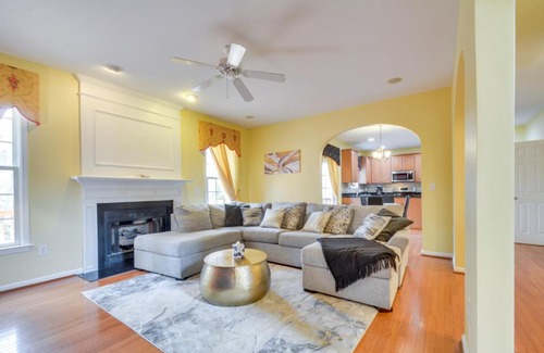 Holly Glen House | Fire Pit and Pool Access Quiet Holly Springs Home