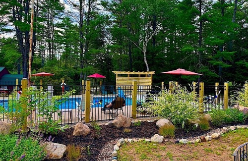 Chestertown House | Fireside Cabin, Pool & AC, Wonderful Cozy Adirondack Cabin steps from Loon Lake.