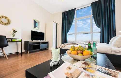 Jumeirah Village Triangle Apartment | FIRST CLASS Studio Cozy Vibes and Stylish Escape