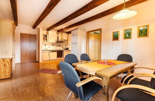 Waldmuenchen Apartment | First floor apartment (85sqm) with south-facing balcony and infrared sauna