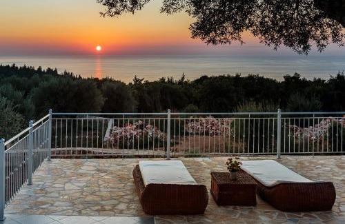 Markoulata Villa | Fiscardo Luxury Stone Villa Alex ,with sunset view!