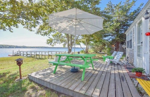 Eastham Cabin | Fish or boat directly off our shared dock!