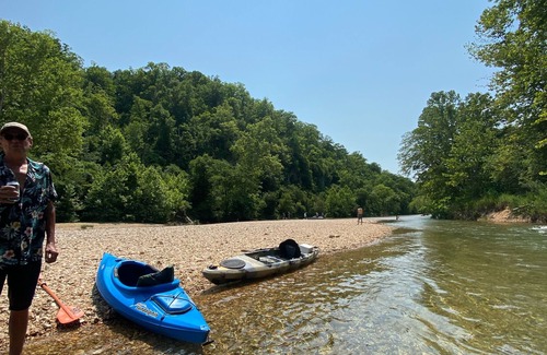 Lesterville House | Five minute walk to middle fork Black River, 7 miles to Johnson Shut ins.