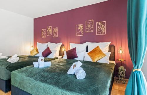 Kuenzell Apartment | flair Apartment Blossom I BBQ I 2xParken I Terrasse I Kaffee I Waschmaschine I Disney plus