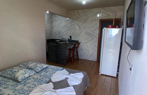Sao Thome das Letras Apartment | Flat 02 com Varanda - Avenida Hospedagem