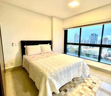 Jardim dos Estados Apartment | Flat Alto, Completo e com Linda Vista no Vertigo