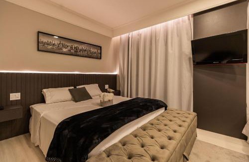 Guarulhos City Centre Apartment | Flat Moderno Hotel Slaviero GRU até 4p | Delfhy