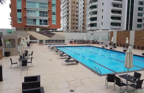 Mata da Praia Apartment | Flat no la residence com acesso a clube