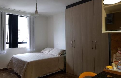 Alphaville Apartment | Flat Novo1 - Cama Queen, Ar, Estac e Internet