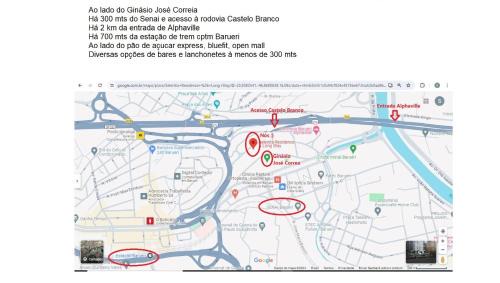 Alphaville Apartment | Flat Novo1 - Cama Queen, Ar, Estac e Internet